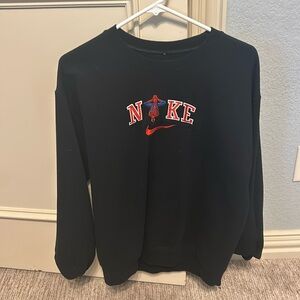 Nike sweatshirt with SpiderMan featured